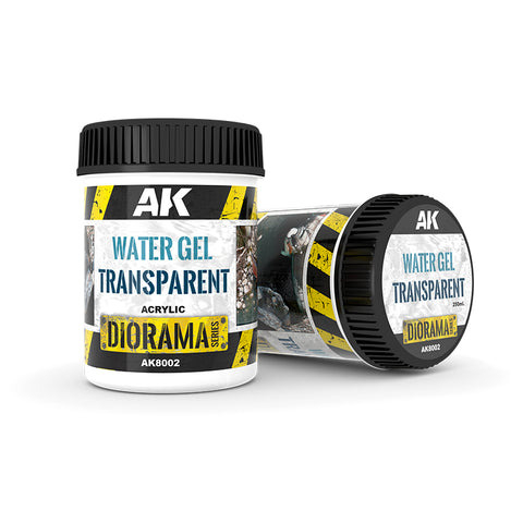 AK Interactive Water Gel Transparent - 250ml (Acrylic)