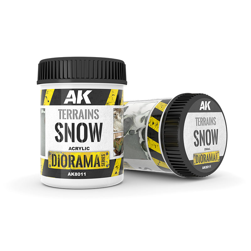AK Interactive Terrains Snow - 250ml (Acrylic)