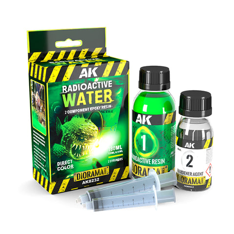 RESIN RADIOACTIVE WATER – 2 components epoxy resin 180ML