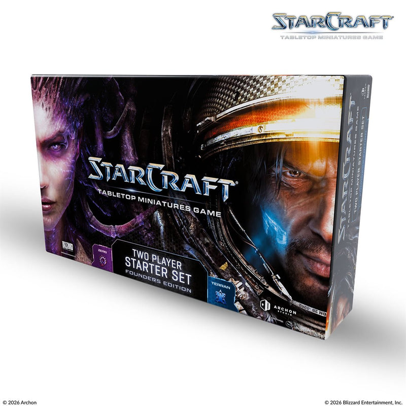 Starcraft: The Miniatures Game: Wave 1: Two Player Starter Set - Founders Edition [Pre-Order] 2026-08-24