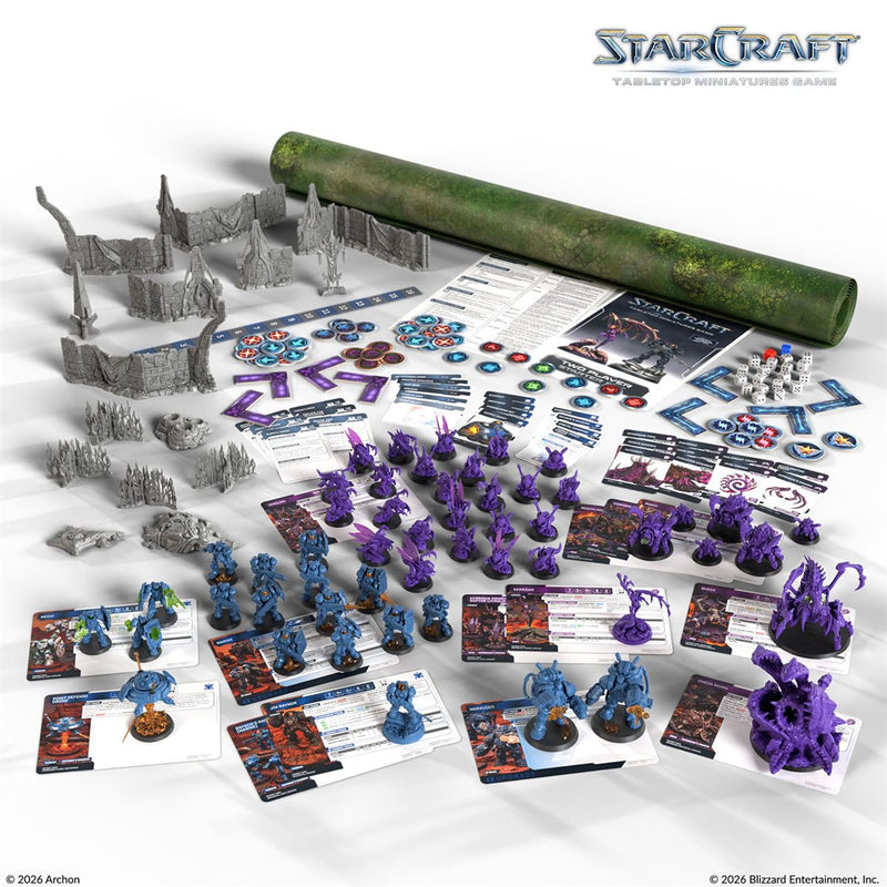 Starcraft: The Miniatures Game: Wave 1: Two Player Starter Set - Founders Edition [Pre-Order] 2026-08-24