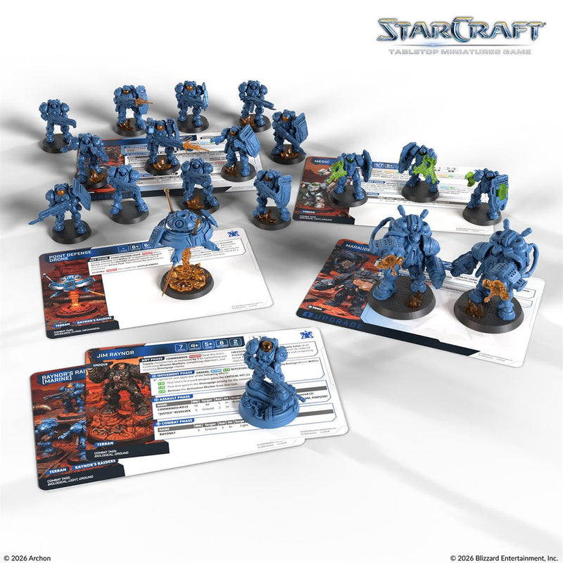 Starcraft: The Miniatures Game: Wave 1: Two Player Starter Set - Founders Edition [Pre-Order] 2026-08-24
