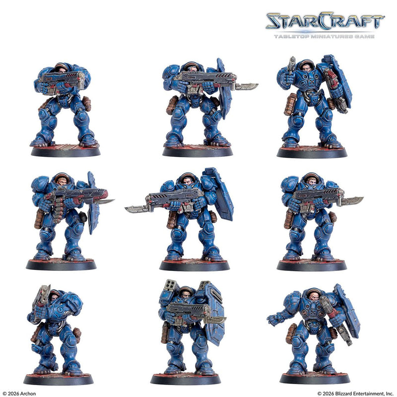 Starcraft: The Miniatures Game: Wave 1: Two Player Starter Set - Founders Edition [Pre-Order] 2026-08-24