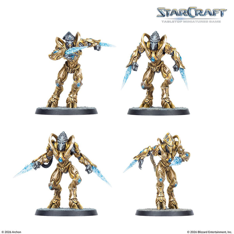Starcraft: The Miniatures Game: Wave 1: Protoss: Starter Set - Founders Edition [Pre-Order] 2026-08-24