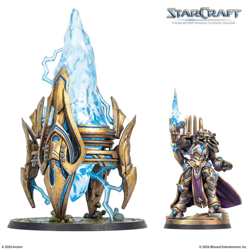 Starcraft: The Miniatures Game: Wave 1: Protoss: Starter Set - Founders Edition [Pre-Order] 2026-08-24
