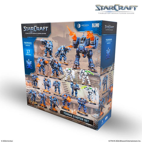 Starcraft: The Miniatures Game: Wave 2: Terran: Starter Set