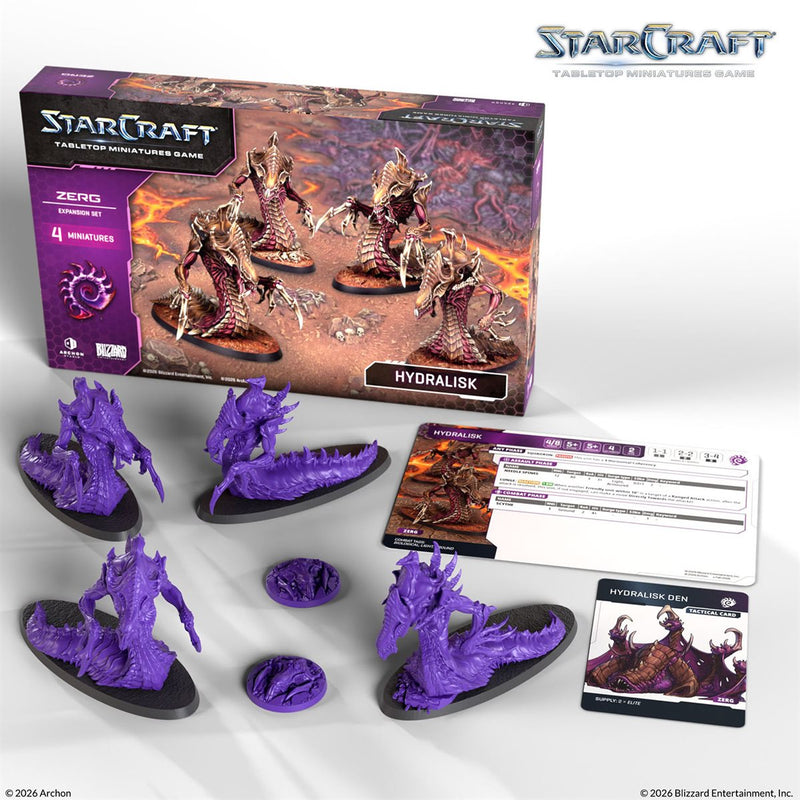 Starcraft: The Miniatures Game: Wave 1: Zerg: Hydralisk Expansion Set