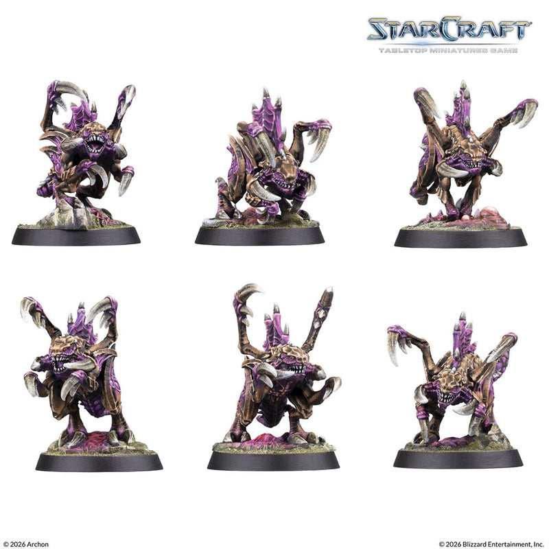 Starcraft: The Miniatures Game: Wave 1: Zerg: Zergling Expansion Set [Pre-Order] 2026-08-24