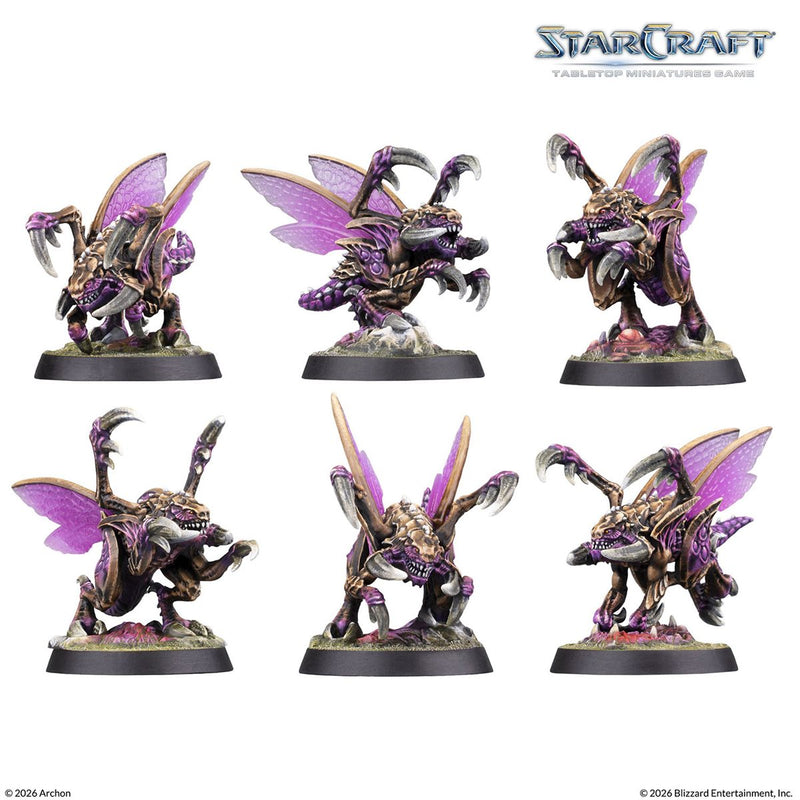Starcraft: The Miniatures Game: Wave 1: Zerg: Zergling Expansion Set [Pre-Order] 2026-08-24