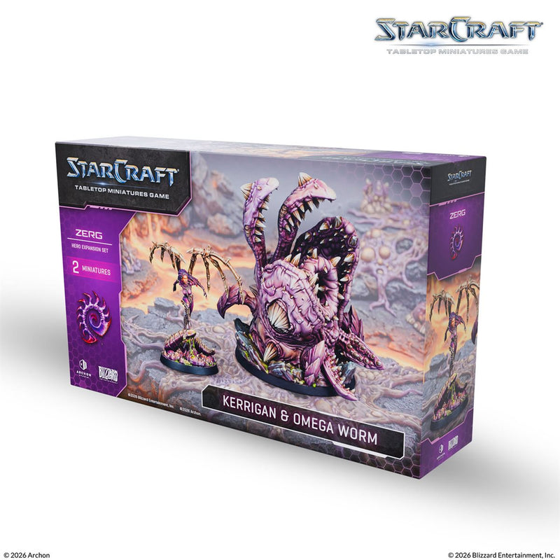 Starcraft: The Miniatures Game: Wave 1: Zerg: Primal Kerrigan Hero Expansion Set [Pre-Order] 2026-08-24