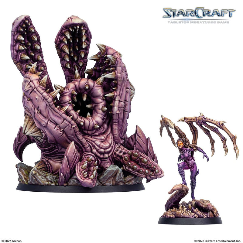 Starcraft: The Miniatures Game: Wave 1: Zerg: Primal Kerrigan Hero Expansion Set [Pre-Order] 2026-08-24