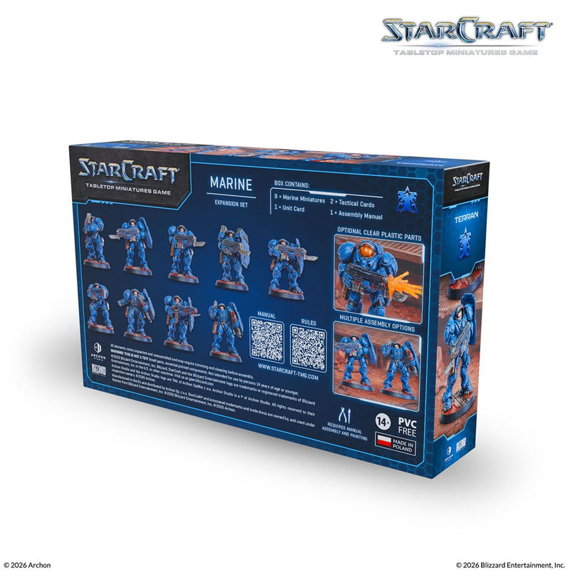 Starcraft: The Miniatures Game: Wave 1: Terran: Marine Expansion Set