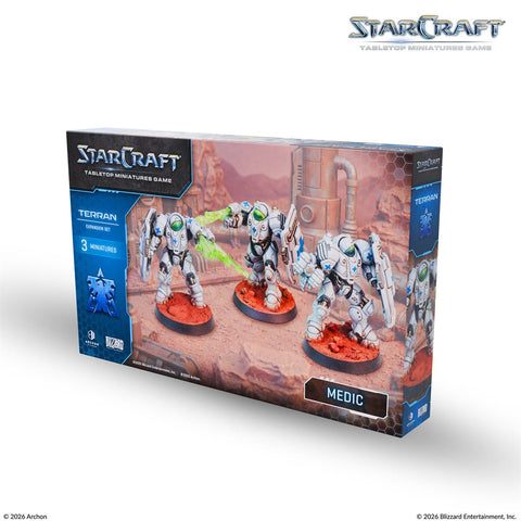 Starcraft: The Miniatures Game: Wave 1: Terran: Medic Expansion Set [Pre-Order] 2026-08-24