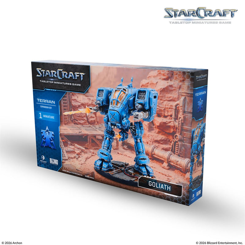Starcraft: The Miniatures Game: Wave 1: Terran: Goliath Expansion Set [Pre-Order] 2026-08-24