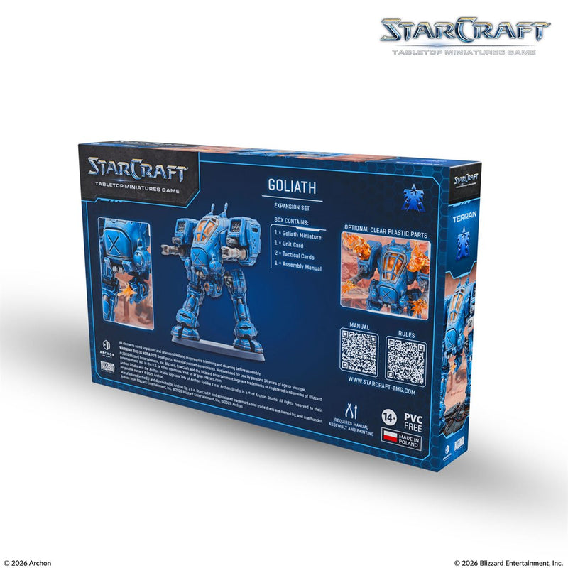 Starcraft: The Miniatures Game: Wave 1: Terran: Goliath Expansion Set [Pre-Order] 2026-08-24