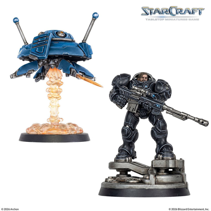 Starcraft: The Miniatures Game: Wave 1: Terran: Jim Raynor (Raynor's Raiders) Hero Expansion Set [Pre-Order] 2026-08-24