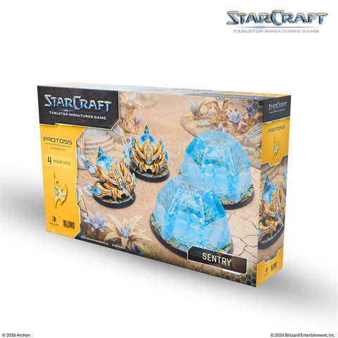 Starcraft: The Miniatures Game: Wave 1: Protoss: Sentry Expansion Set [Pre-Order] 2026-08-24