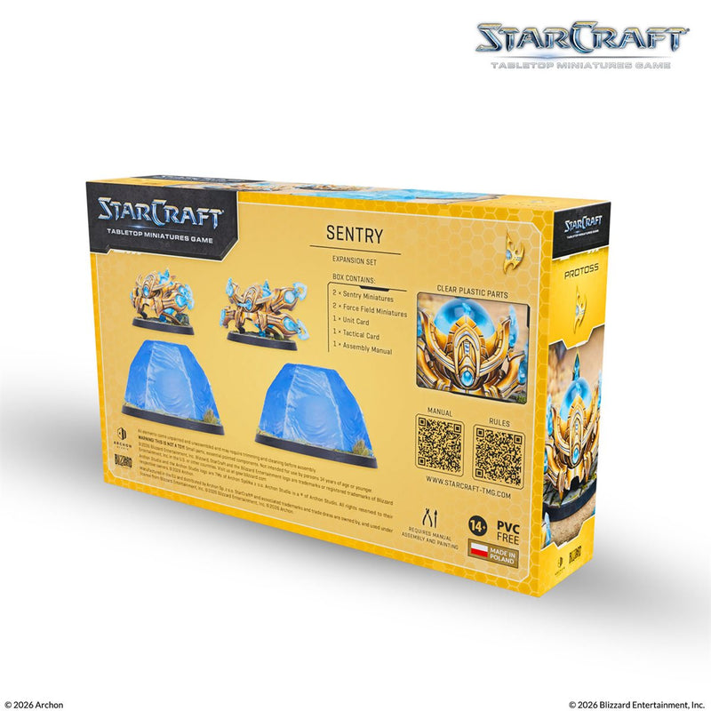 Starcraft: The Miniatures Game: Wave 1: Protoss: Sentry Expansion Set [Pre-Order] 2026-08-24