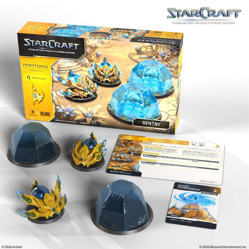 Starcraft: The Miniatures Game: Wave 1: Protoss: Sentry Expansion Set [Pre-Order] 2026-08-24