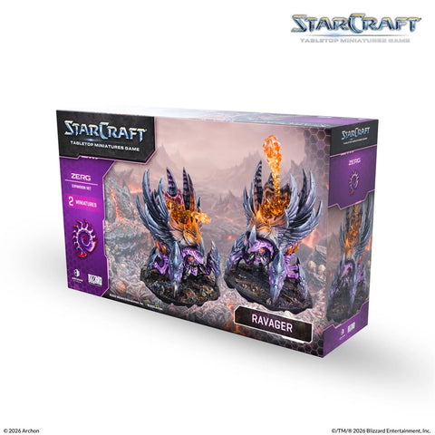 Starcraft: The Miniatures Game: Wave 2: Zerg: Ravager Expansion Set