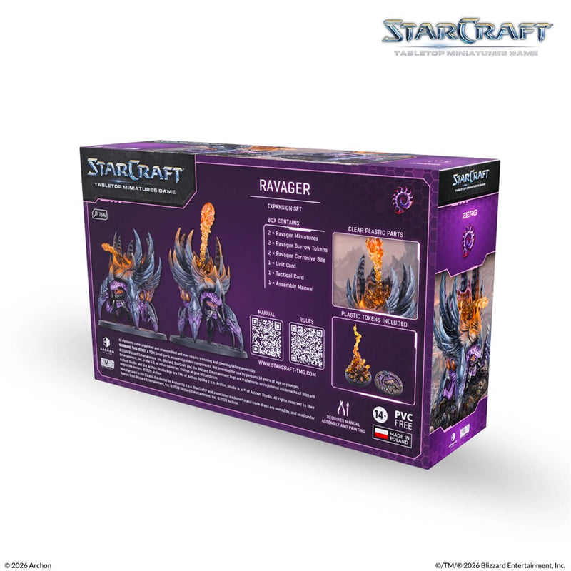Starcraft: The Miniatures Game: Wave 2: Zerg: Ravager Expansion Set