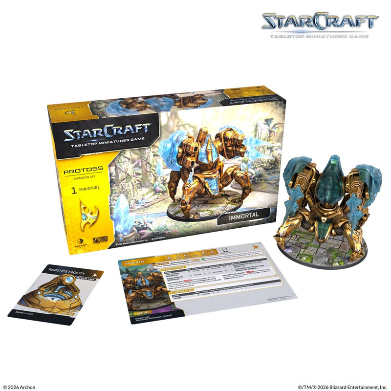 Starcraft: The Miniatures Game: Wave 2: Protoss: Immortal Expansion Set