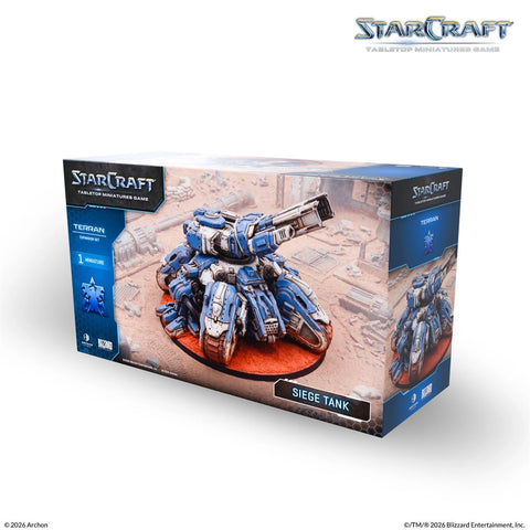 Starcraft: The Miniatures Game: Wave 2: Terran: Siege Tank Expansion Set