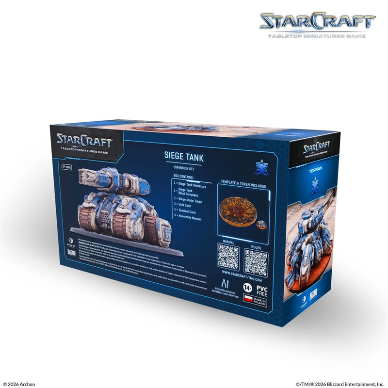 Starcraft: The Miniatures Game: Wave 2: Terran: Siege Tank Expansion Set