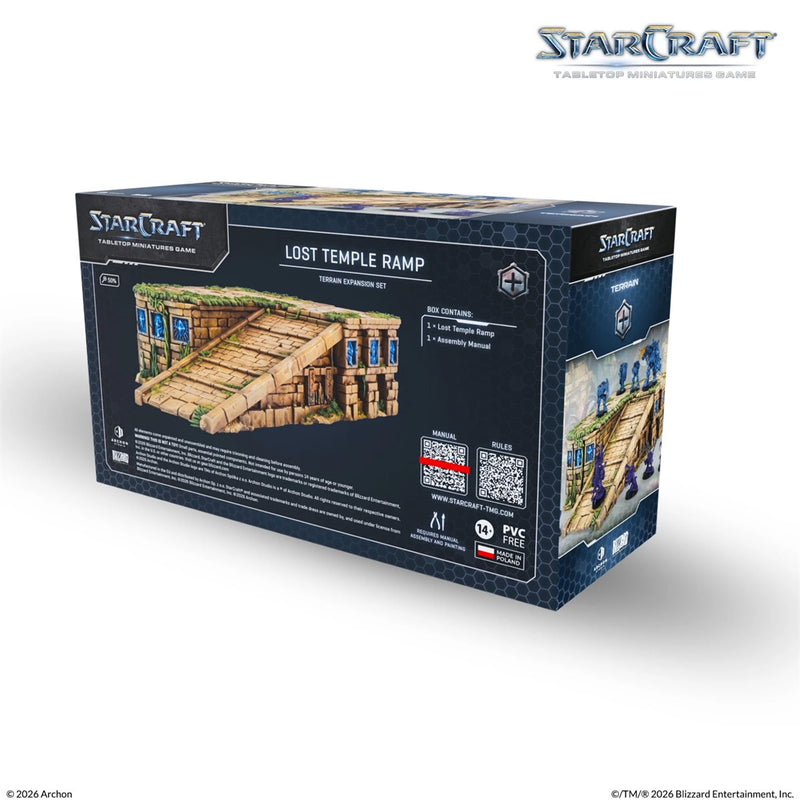 Starcraft: The Miniatures Game: Wave 2: Lost Temple Ramp - Terrain Expansion Set