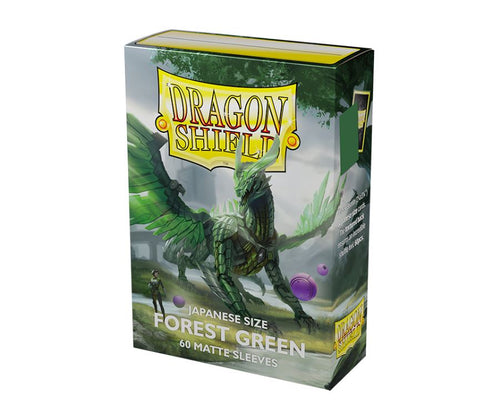 Sleeves: Dragon Shield: Matte Japanese: Forest Green (100)