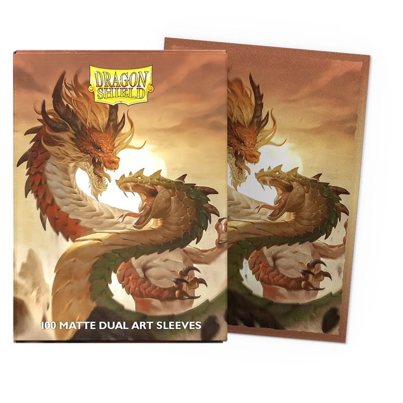 Sleeves: Dragon Shield: Limited Edition: Matte Dual Art: Wood Snake 2025