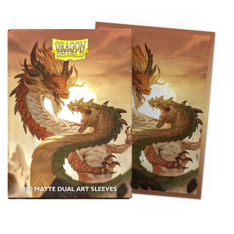 Sleeves: Dragon Shield: Limited Edition: Matte Dual Art: Wood Snake 2025