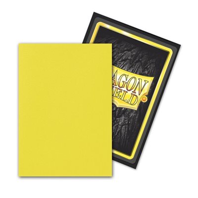 Dragon Shield: Matte Japanese DUAL: Lightning (Yellow) (60)