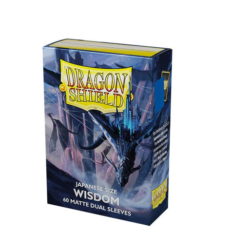 Sleeves: Dragon Shield: Matte Japanese DUAL: Wisdom (Blue)