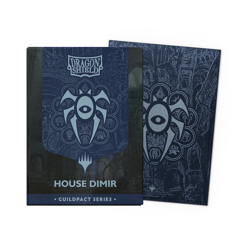 Dragon Shield: Matte Dual: Magic: The Gathering: House Dimir (100)