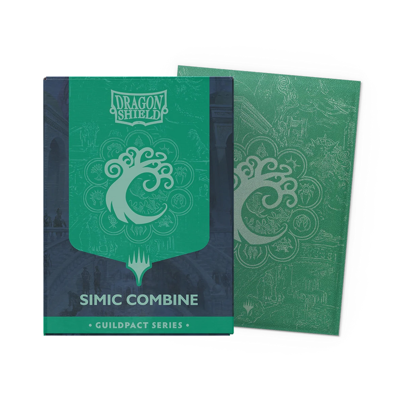 Dragon Shield: Matte Dual: Magic: The Gathering: Simic Combine (100)