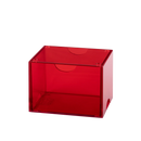 Dragon Shield Strongbox Clear Red
