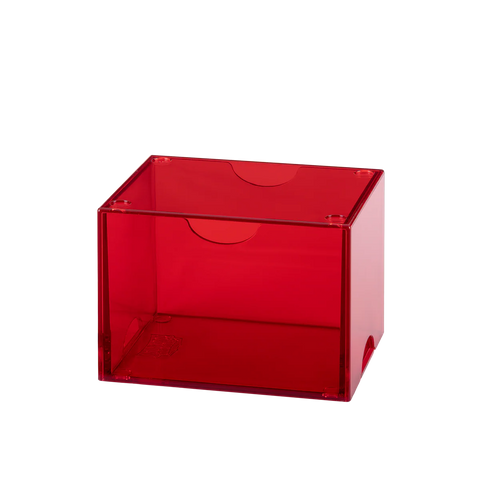 Dragon Shield Strongbox Clear Red