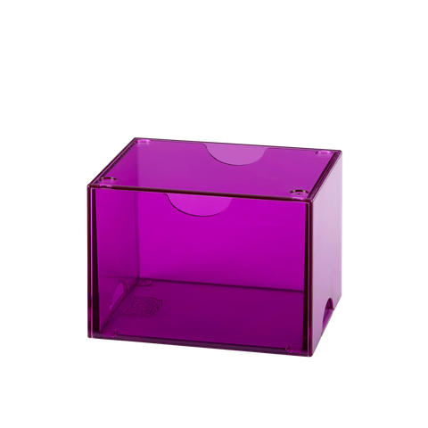 Dragon Shield Strongbox Clear Purple