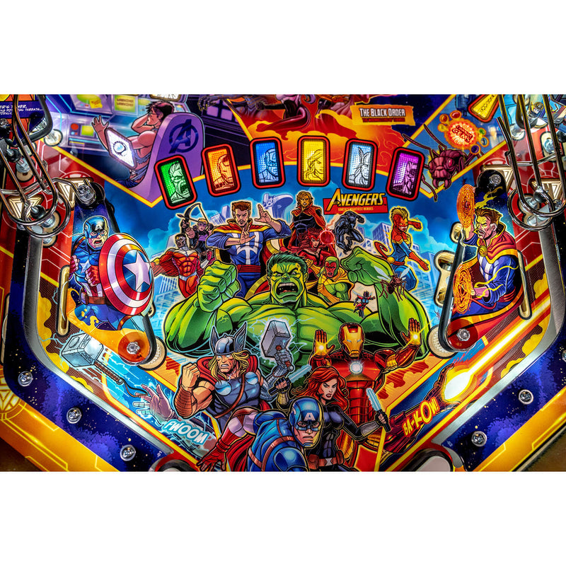 Avengers: Infinity Quest Pro Pinball Machine by Stern [DEPOSIT]