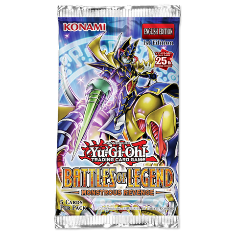 Yugioh Battles of Legend MONSTROUS REVENGE Booster