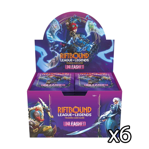 Riftbound: League of Legends TCG – Unleashed Booster Box Case  [Pre-Order] 2026-05-08