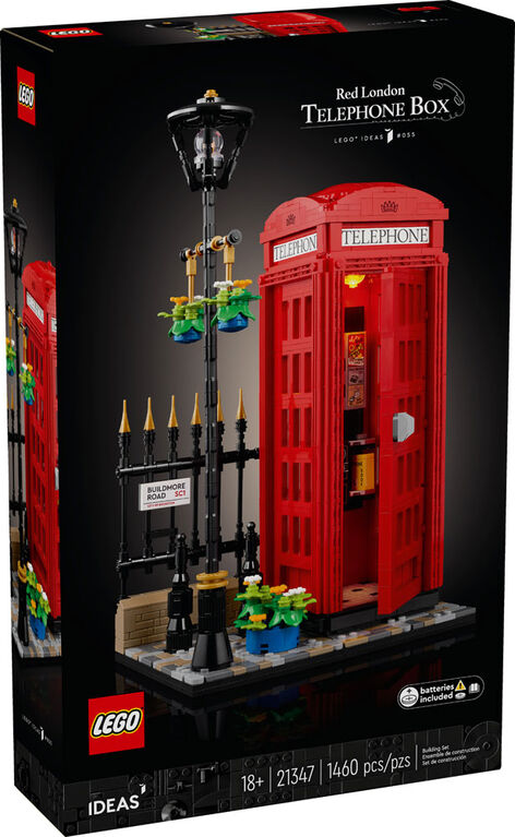 LEGO® Ideas: Red London Telephone Box (21347)