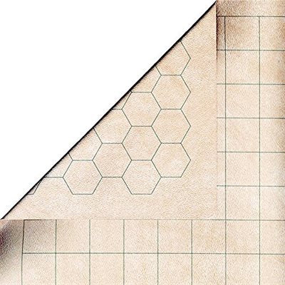 BATTLEMAT 1"REVERSIBLE SQUARE/HEX (23½"x26")