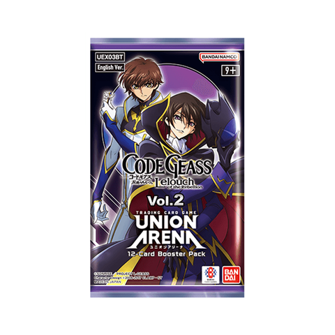 Union Arena: Code Geass Lelouch of the Rebellion Vol. 2 Booster Box Pack