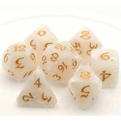 7 Pc RPG Set: Elessia: Elf Queen with Gold