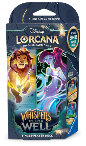 Disney Lorcana: Whispers in the Well – Mufasa / Megara Starter Deck