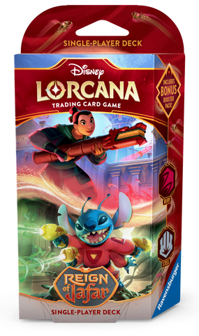 Disney Lorcana: Reign of Jafar - Mulan/ Stitch Starter Deck