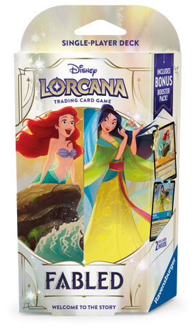 Disney Lorcana: Fabled Ariel/Mulan Starter Deck