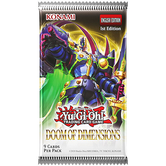 Yu-Gi-Oh! TCG: Doom of Dimensions Booster Pack